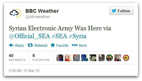 BBC HACKED SYRIAN ELECTRONIC ARMY 
