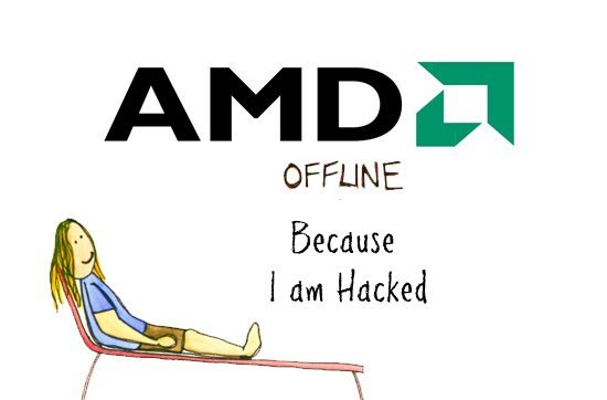 amd hacked offline