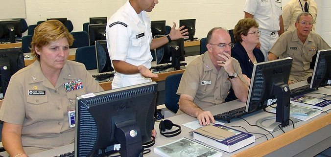 US Navy computers