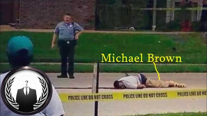 Anonymous Michael Brown