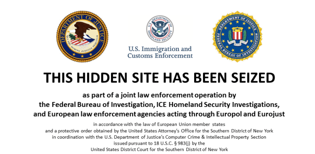 FBI seized websites