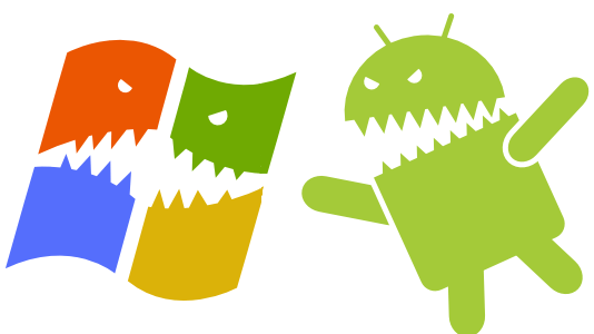 android versus windows