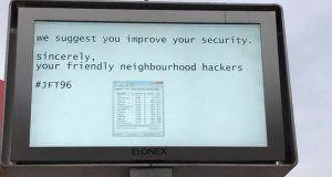billboard hacked by neighbourhood